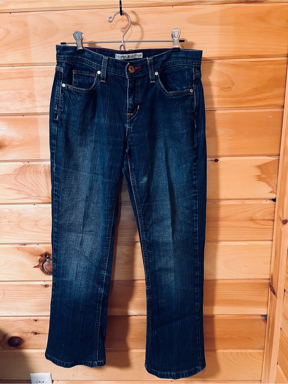 Tommy Hilfiger Dark Blue Boot Cut Jeans